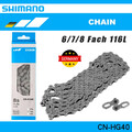 Für Shimano Fahrradkette CN-HG40 116 Glieder 6/7/8-fach HG40 Kette DE DHL