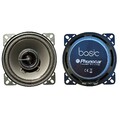 2 Phonocar Basic 66020 Lautsprecher 2 Vie Von 4 " 4 Ohm Vorbereitung Auto Car