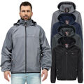 Herren Regenjacke Wasserdicht Winddicht Übergangsjacke Outdoor Jacke H-385 NEU