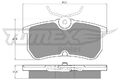 Tomex Brakes TX 12-18 Bremsbelagsatz, Scheibenbremse für FORD