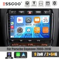 2+64G Android 13 Für Porsche Cayenne 9PA 2003-10 Autoradio GPS Navi +Kam Carplay