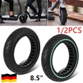 1/2X E-Scooter Vollgummi Reifen 8,5 " für XIAOMI M365 PRO 1S PRO 2 Essential