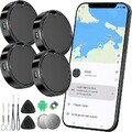 4er Set GPS Tracker – Echtzeit Ortung für Auto, Kind, Haustier – Android 9+ –NEU