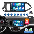 DAB+ 4+64G Android14 AutoRadio Carplay GPS Navi Kamera Für KIA PICANTO 2011-2016