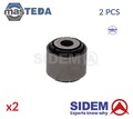 863717 QUERLENKER LAGER LAGERBUCHSE HINTEN SIDEM 2PCS NEU OE QUALITÄT