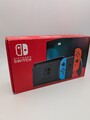Nintendo Switch Konsole V2 - Spielkonsole - Blau Rot - Kabel - Joy Cons - OVP