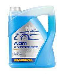 5 Liter Frostschutz Kühler BLAU MANNOL Longterm Antifreeze AG11 -40°C Kühlmittel
