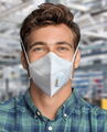 100xFFP2 Atemschutzmaske Mundschutz Virus und Rauchschutz Nebelschutz Respy TOP