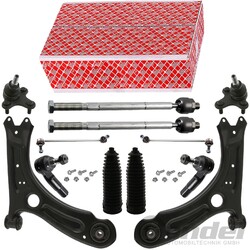 FEBI QUERLENKERSATZ 12 TEILIG VORDERACHSE passend für VW JETTA IV 162 AV2/3