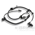 1x ORIGINAL® Bremi 51246 Sensor, Raddrehzahl Vorne, Links für Kia SOUL I