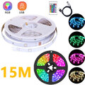 15M LED Stripe RGB TV Backlight Leiste Streifen 5050 USB 5V Licht Band SMD