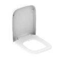 WC-Sitz eckig für Renova Plan 46 × 36 cm in weiß made by Geberit, ohne Softclose