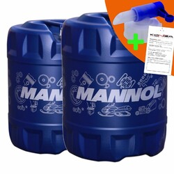 40 Liter MANNOL Hypoid Getriebeöl 80W-90 GL4/GL5 LS 80W90 + Ablasshahn