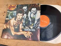 DAVID BOWIE ""DIAMANTHUNDE"" ORIGINAL. 1974 UK VINYL GFLD LP SHOREWOOD ED. EXC/EXC