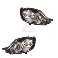 Halogen Scheinwerfer Set für VW GOLF PLUS (5M1, 521) Bj. 01.05- H7 mit Motor
