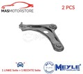 LINKS RECHTS QUERLENKER SATZ VORNE NIEDRIGER MEYLE 11-16 050 0019 2PCS I NEU