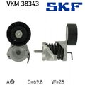 Spannrolle, Keilrippenriemen SKF VKM38343 für BMW 1er 3er