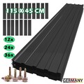 12/24/36x Profilblech Trapezblech Dachplatten Wellblechplatten für Dach 115x45cm
