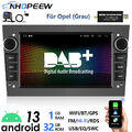 DAB+ Für Opel Astra H Corsa C D Zafira Vectra Android 13 GPS Navi RDS Autoradio