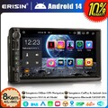 8-Kern 64GB DAB+ Android 14 Doppel Din Autoradio GPS Navi Für Nissan DSP CarPlay