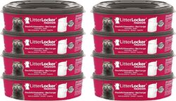 Litter Locker LitterLocker Fashion 8er-Pack Original Nachfüllkassetten Schwarz