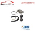 ZAHNRIEMEN-SATZ KIT SET + WASSERPUMPE GRAF KP747-1 P FÜR SUZUKI GRAND VITARA I