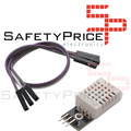 DHT22 AM2302 TEMPERATURSENSOR FEUCHTIGKEIT PCB + ARDUINO Digital Kabel REF1145
