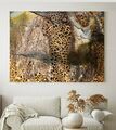 XXL LEINWAND BILD BIS 140x100x5 ABSTRAKT NATUR GEMÄLDE MODERN WANDBILD LOFT NEU