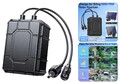 2200mAh Akku Backup für Solar Teichbrunnen 12W/20W Solar Wasserpumpe
