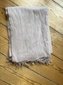 ☆ Drykorn ☆ Gaze Fransen Schal Wollschal 100% Wolle Altrosa Rosa NP 99Euro
