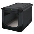 Maelson Soft Kennel faltbare Hundebox Hundehütte Autobox Ruheplatz -anthrazit-