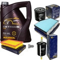 SCT Inspektionspaket 5 L MANNOL Extreme 5W-40 für VW Golf V 1K1 1.4 16V 5M1