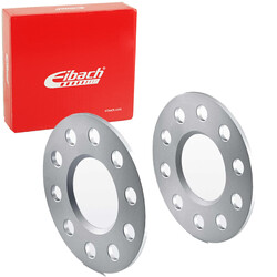 EIBACH PRO-SPACER 16mm SPURVERBREITERUNG SILBER 2x8mm SPURPLATTEN 