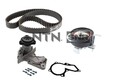 SNR Wasserpumpe + Zahnriemensatz KDP452.271 für FORD