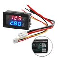 Voltmeter-Amperemeter New 1*Red And Blue DC+0-100V 10A/50A/100A Digital-LED