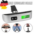 Digitale LCD-Kofferwaage 10g bis 50kg elektronische Gepäck Hängewaage Mini Waage