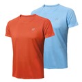 1-2er Herren UV T-Shirt UV Block Schwimmshirt UPF 50+ Atmungsaktiv Surfen