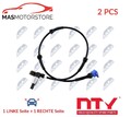 ABS SENSOR DREHZAHLFÜHLER PAAR HINTEN NTY HCA-CT-010 2PCS V FÜR CITROËN SAXO
