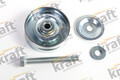 KRAFT AUTOMOTIVE Umlenk-/Führungsrolle Keilrippenriemen 1220487 für SEAT SKODA 5