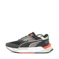 PUMA Damen RS-Z Sportschuh Schwarz/Grau/Rot Mesh/Synthetik Leicht Sneaker EU 40