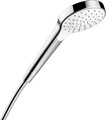 Hansgrohe Croma Select S Duschkopf, Weiß/Chrom