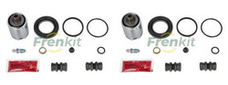 2X FRENKIT REPARATURSATZ BREMSSATTEL HINTEN passend für AUDI A6 Q3 SEAT ALHAMBRA