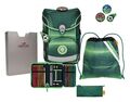 DerDieDas ErgoFlex Easy Schulranzenset 5-teilig Schulranzen Soccer Green