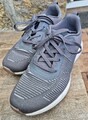 Skechers Damen Sneaker grau mit etwas Glitzer,Gr.40, Memory Foam, wenig getragen