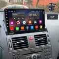 Für Mercedes Benz C-Klasse W204 S204 GPS NAVI DAB+ Android 13 Autoradio Carplay