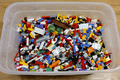 1 KG LEGO Kiloware gemischt, gebraucht, Platten, Steine, Räder, Sondersteine