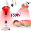 150W Wärmelampe Rotlicht Infrarotlampe Rotlichtlampe Faltbar Therapie lampe DE