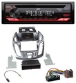 JVC CD DAB USB Bluetooth MP3 Autoradio für Ford Connect Transit 12-18 ohne Displ