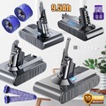 SONY 9000mAh Akku für Dyson V6 V7 V8 SV10 SV11 Absolute Pro Animal Staubsauger