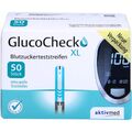GLUCOCHECK XL Blutzuckerteststreifen 50 St PZN07543519